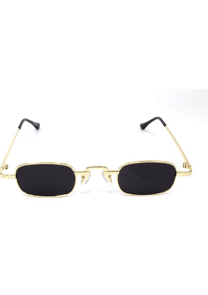 168 Retro Gold Metal Polo Exchange Güneş Gözlüğü