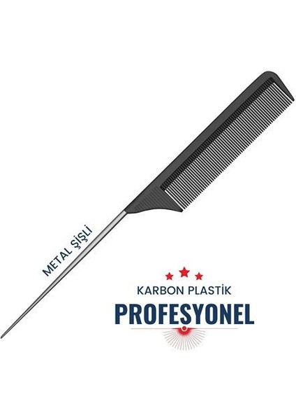 Krepe Tarağı Metal Şişli Profesyonel 718184