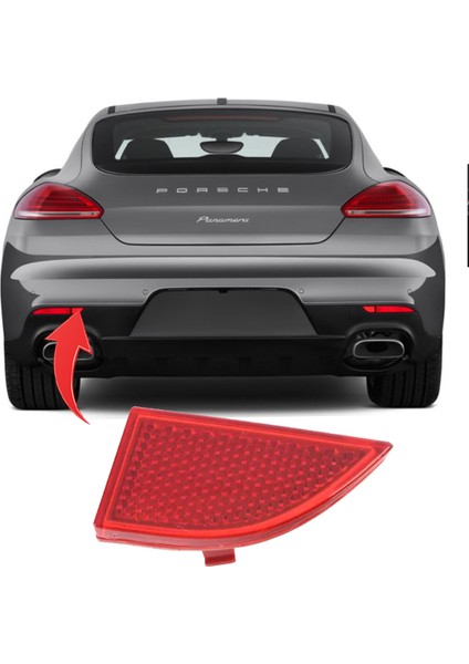 Arka Tampon Reflektörü Küçük Sol Panamera 2014-2017