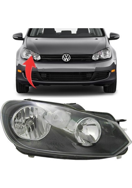 Far Sag Sınyallı Ampullu (H7 H15) Golf 6 08