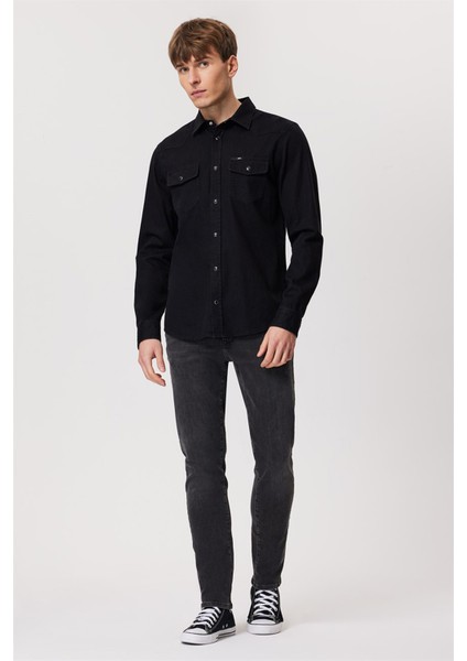 Erkek Jack Jean Pantolon 121060 Siyah