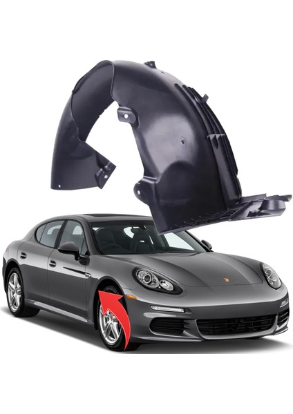 Camurluk Davlumbazı Önün Arkası Sag Panamera 2014-2017