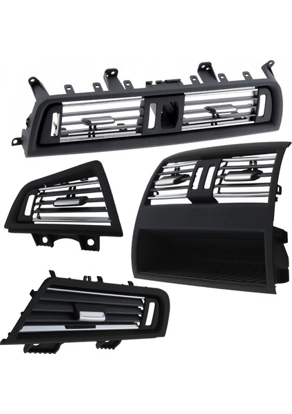 Klima Kalorifer Izgarası (4’lü Set Kromlu) Bmw F10 +Lcı
