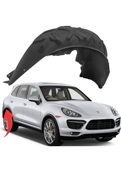 Camurluk Davlumbazı Arka Sag Porsche Cayenne 2011-2014