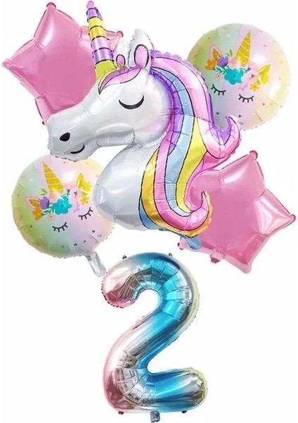 Unicorn Balon Set