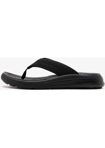 Thong Sandal Erkek Siyah Parmak Arası Terlik 204383 Blk