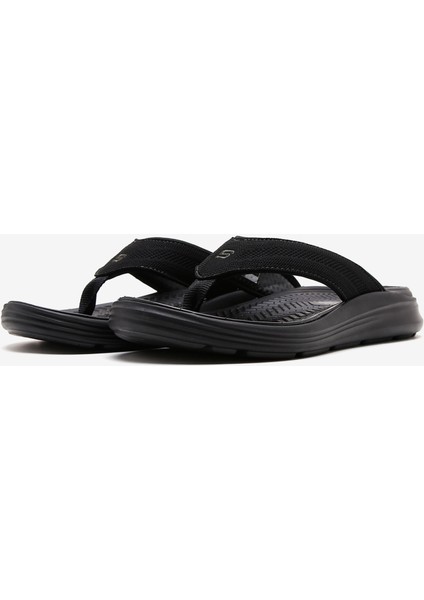 Thong Sandal Erkek Siyah Parmak Arası Terlik 204383 Blk