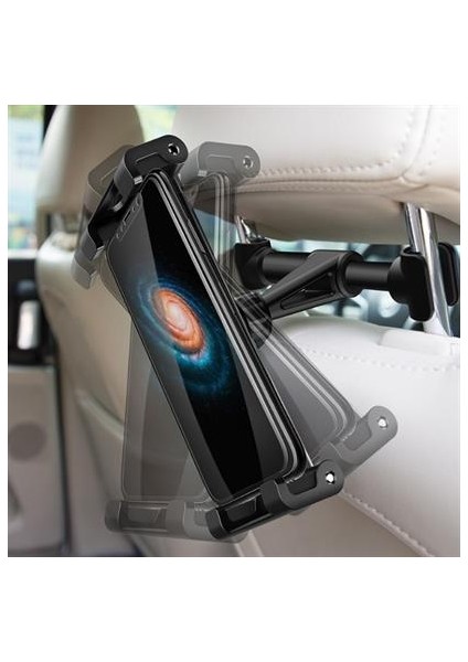 Oto Koltuk Arkası Telefon Tablet Tutucu Ayarlanabilir 360 Derece Dönebilen Pratik Stand fiyatları