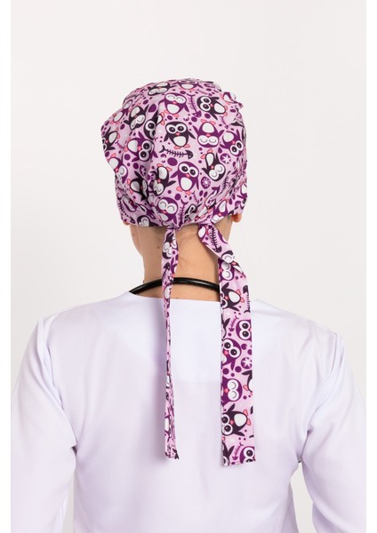 Neşeli Penguenler Desenli Tesettür Doktor Hemşire Hastane Aşçı Cerrahi Bone fırsatları