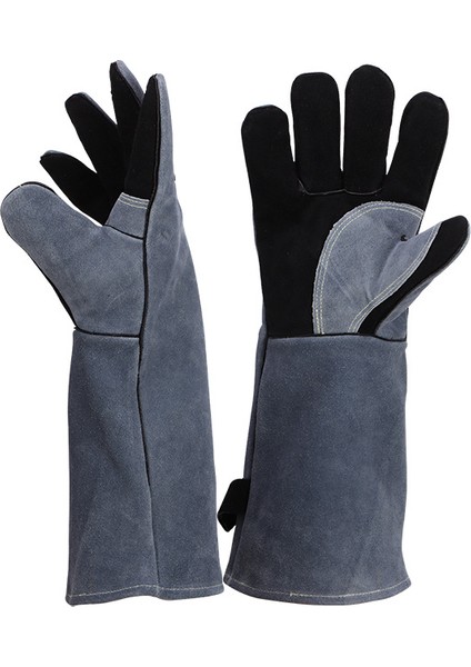 Kaynak Eldiven Fırın Mikrodalga Barbekü Eldiven Alüminyum Folyo Isı Yalıtım Kalın Koruyucu Eldiven Iş Sigortası Açık (Yurt Dışından)