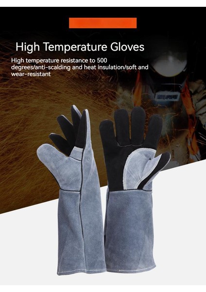 Kaynak Eldiven Fırın Mikrodalga Barbekü Eldiven Alüminyum Folyo Isı Yalıtım Kalın Koruyucu Eldiven Iş Sigortası Açık (Yurt Dışından) fırsatları