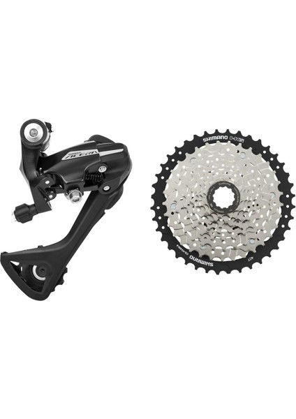 Acera RD-M3020 8 Vites Arka AKTARICI+CS-HG400 11-40T 8 Vites Ruble Seti