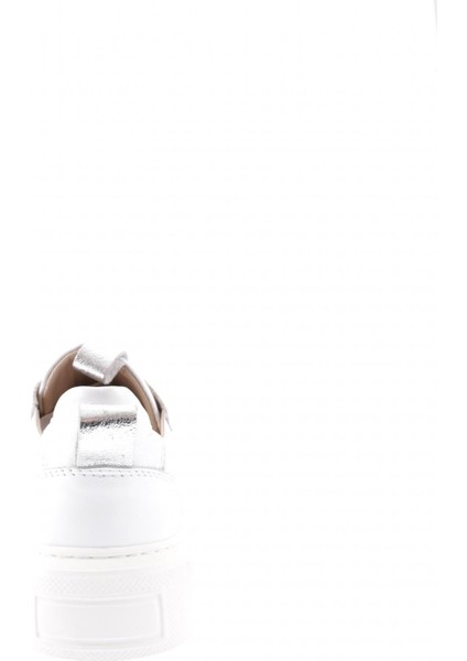477-23Y Kadin Kalin Taban Bağcikli Sneaker Ayakkabi