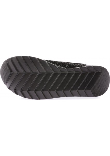 AKT-03-23Y Kadin Kalin Taban Silver Taşli Sneakers Ayakkabi indirimleri