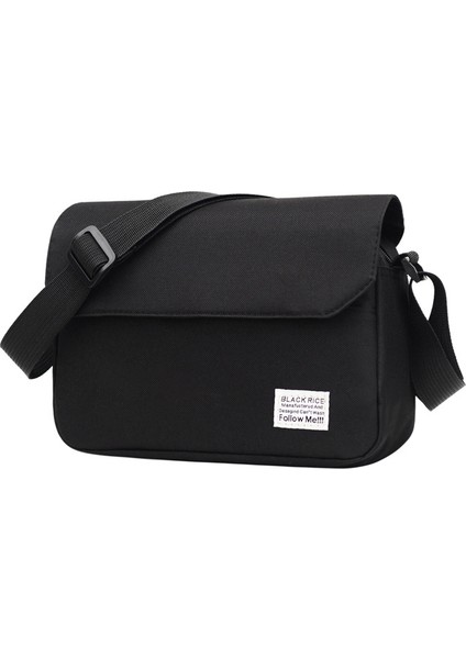 Messenger Çanta Yatay Versiyon Çanta Kore Tarzı Basit Omuzdan Askili Çanta (Yurt Dışından)