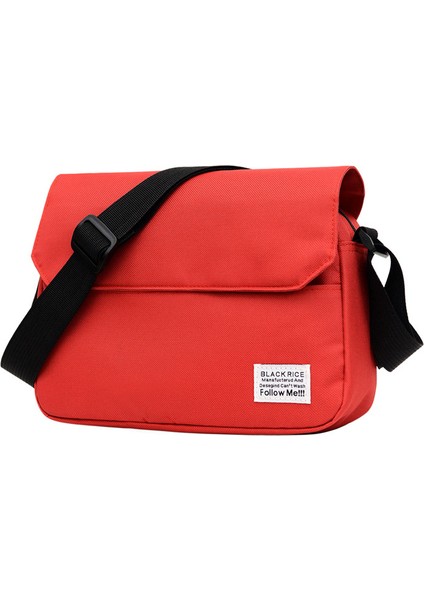 Messenger Çanta Yatay Versiyon Çanta Kore Tarzı Basit Omuzdan Askili Çanta (Yurt Dışından)