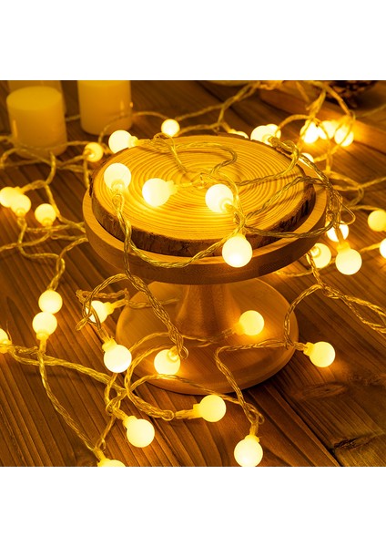 LED Güneş Dize Işıkları Açık Kamp Çadır Gölgelik Düğün Dekorasyon Fenerler (Yurt Dışından)