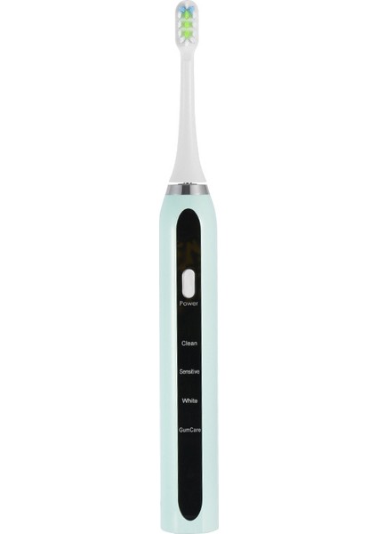 Akıllı Sonik Elektrikli Diş Fırçası Çift USB Hızlı Şarj Şarj Edilebilir Tüm Vücut Yıkanabilir Manyetik Kaldırma Diş Fırçası (Yurt Dışından)