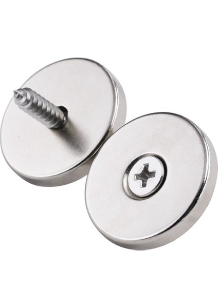 Neodyum Mıknatıs Havşa Delikli 25 x 10/5,5 x 5 mm (4'lü Paket)