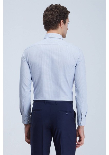 Mavi Slim Fit Dokuma Klasik Pamuk Karışımlı Gömlek fırsatları