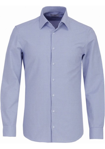 Mavi Slim Fit Dokuma Klasik Pamuk Karışımlı Gömlek indirimleri
