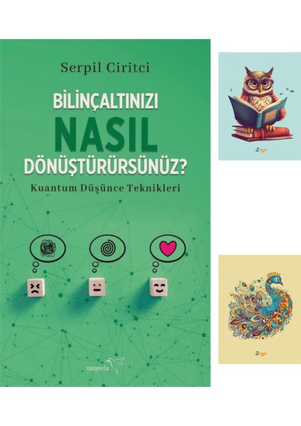 Bilinçaltınızı Nasıl Dönüştürürsünüz? Kuantum Düşünce Teknikleri + Serpil Ciritci Defterli Seti