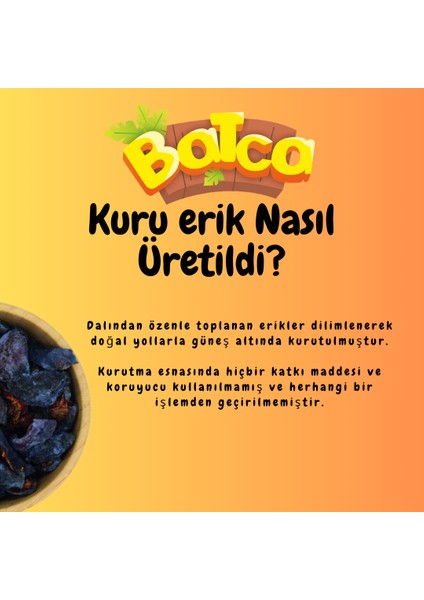 Kuru Erik 250 gr x 6 Adet Dilimlenmiş Erik Kurusu - (1,5 Kg) modelleri