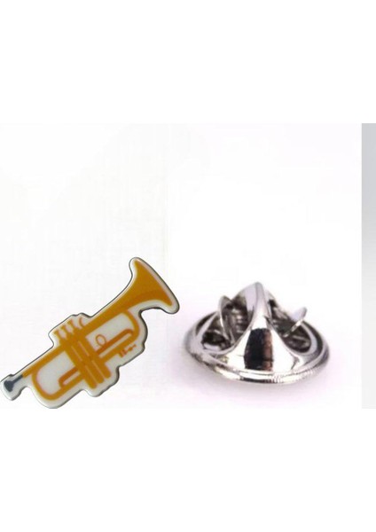 Trompet Yaka Iğnesi Rozet