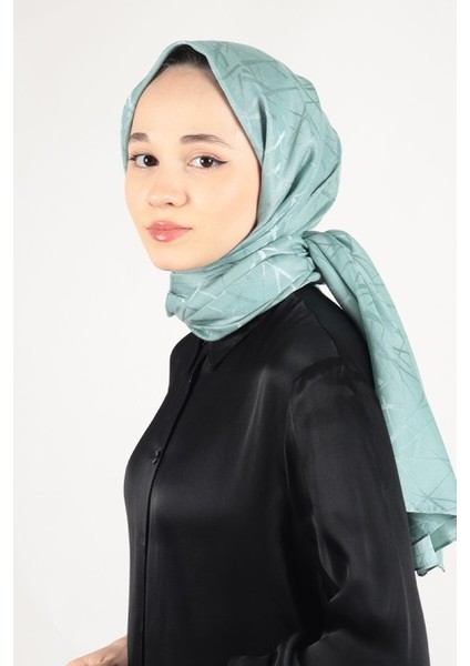 Merve Mina Ipeksi Jakar Italyan Şal Çizgi Desen - Okyanus fırsatları