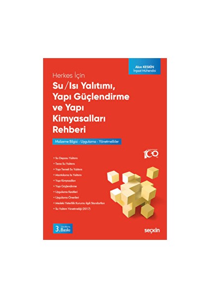 Su - Isı Yalıtımı - Yapı Güçlendirme ve Yapı Kimyasalları Rehberi - Akın Keskin