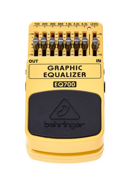 Behrınger EQ700 7-Bant Grafik Ekolayzer Pedal
