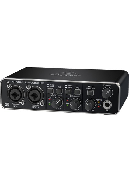 Behrınger UMC202HD - 2x2, 24-BIT/192KHZ USB Ses Kartı fiyatları