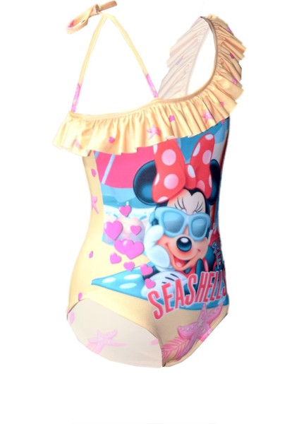 Kız Çocuk Mayo Minnie Mouse Summer Fun