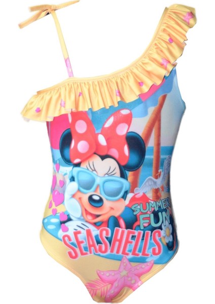 Kız Çocuk Mayo Minnie Mouse Summer Fun