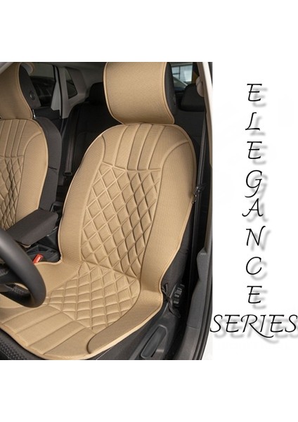 toyota Corollla Eski Lüx Oto Koltuk Minderi Ön 2'li Set Elegance Serisi Bej