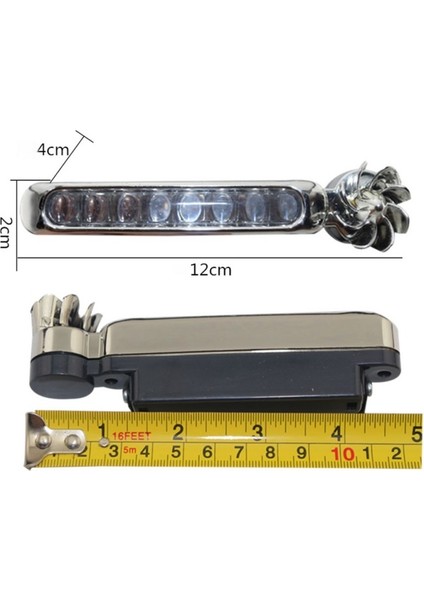 Rgb Rüzgar Enerjisi Ile Çalışan Oto LED Çakar Lamba ( 2 Li Set ) modelleri