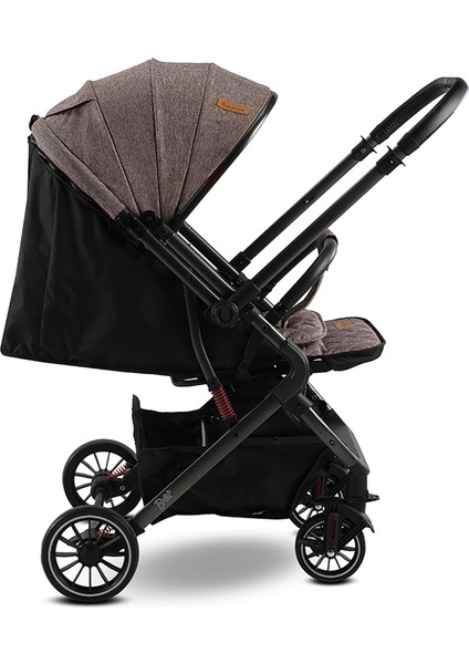 Bella Çift Yönlü Kabin Bebek Arabası Kahverengi modelleri
