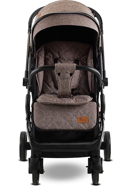Bella Çift Yönlü Kabin Bebek Arabası Kahverengi fiyatları