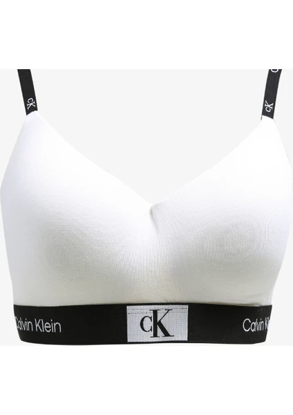 Calvin Klein Bralet Sütyen, 85 B, Beyaz