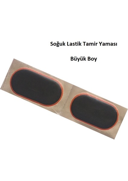 Melek Store  Büyük Lastik Yaması - Bisiklet - Motor Lastiği Yaması