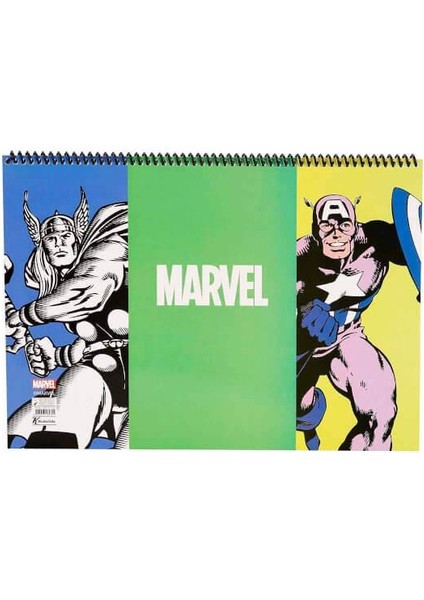 Resim Defteri 25X35 Spiralli 15 Yp Marvel - Keskin Color