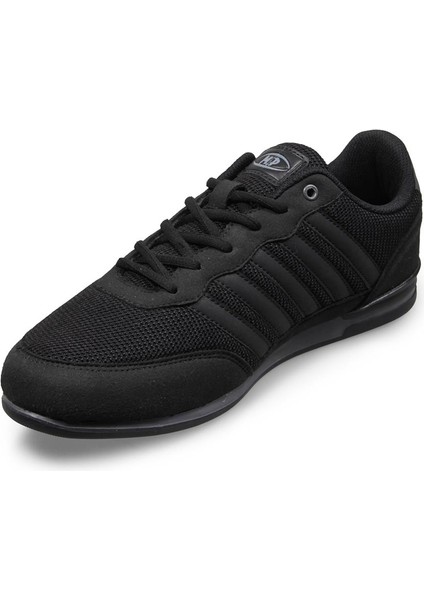 Erkek Bağcıklı Siyah Spor Ayakkabı 231-1059MR 100
