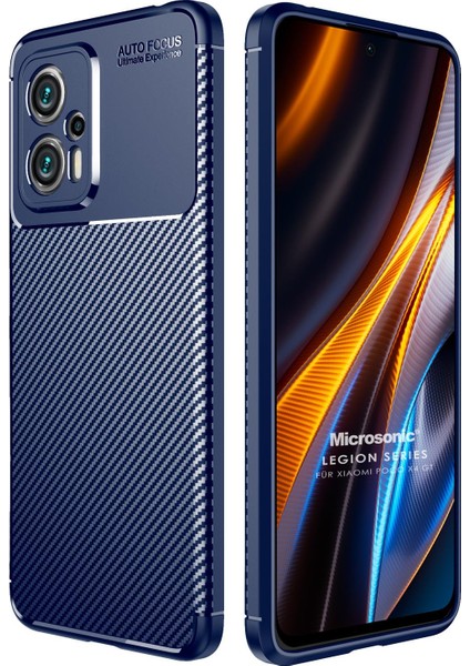 Xiaomi Poco X4 Gt Kılıf Legion Series Lacivert