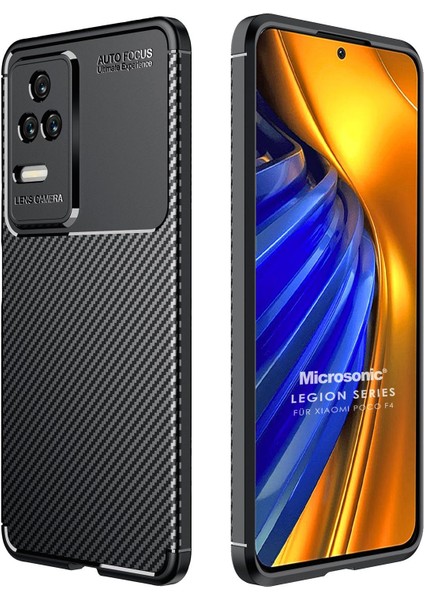 Xiaomi Poco F4 Kılıf Legion Series Siyah