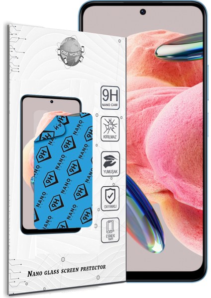 Caseworld Xiaomi Redmi Note 12 Nano Ekran Koruyucu Kırılmaz Esnek Cam fiyatları
