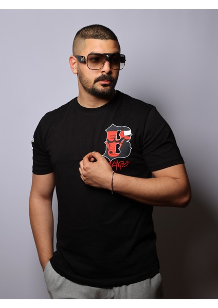 Siyah Chicago Bulls Arkası Özel Baskılı T Shirt fiyatları
