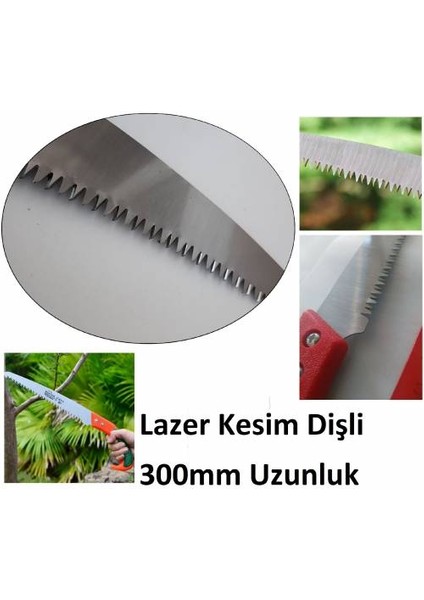 Bahçe Bağ Budama Makası Ağaç Dal Kesme Testeresi Ot Orak Tırpan B