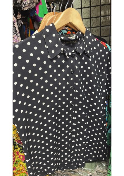 Kadın Desenli Dokuma Viskon Yarasa Kol Yazlık Gömlek (Renk Seçenekli) indirimleri