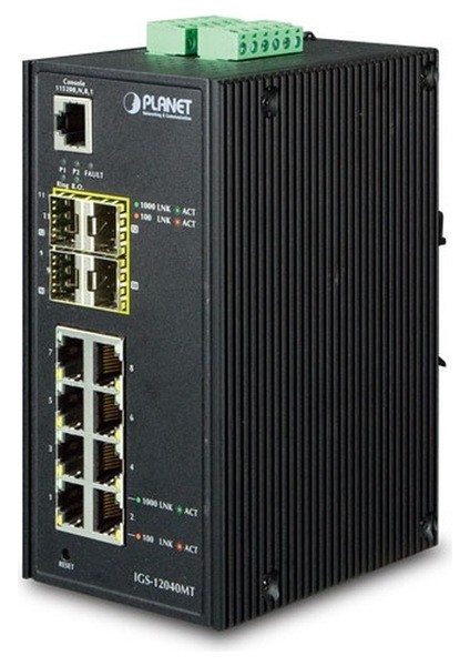 PL-IGS-12040MT Endüstriyel Tip Yönetilebilen Switch Indus