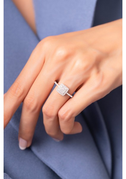 Pırlanta Montur 925 Gümüş Yüzük fiyatları